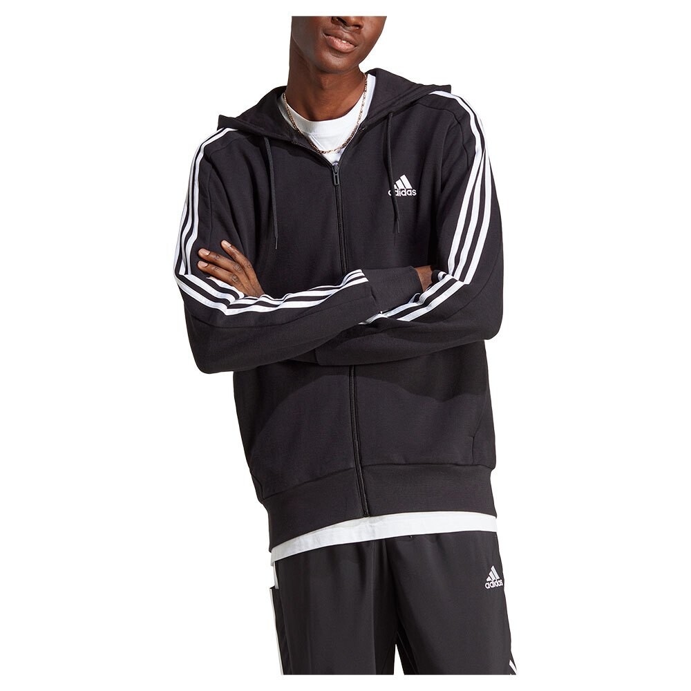 

Толстовка adidas Sportswear 3S Ft Full Zip, черный