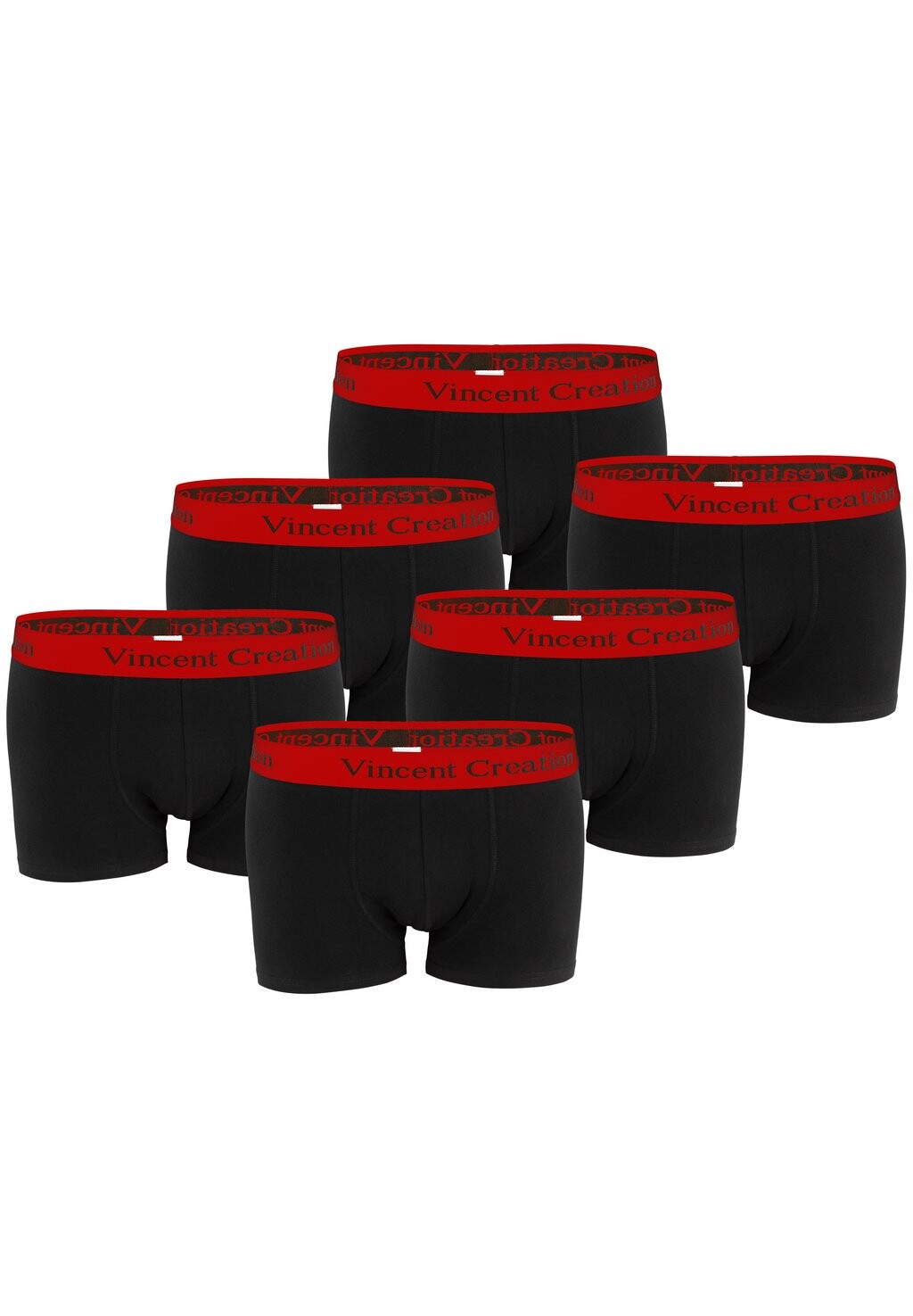 

Трусики HIPSTER 6 PACK Vincent Creation, цвет schwarz rot