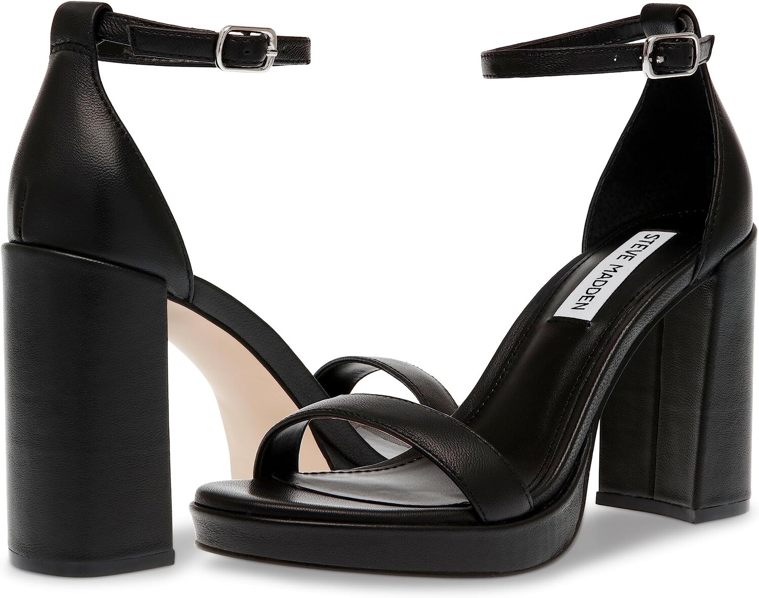 

Босоножки Susan Steve Madden, черная кожа