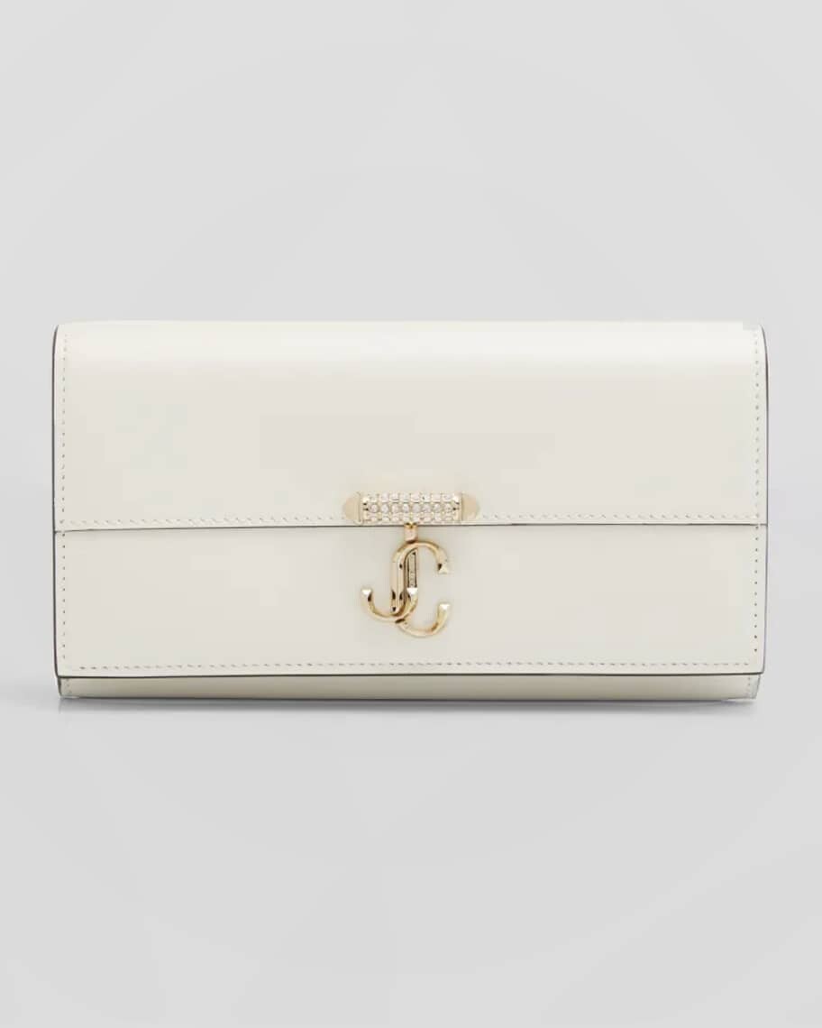 

Кожаный кошелек Varenne с украшенным ремешком Jimmy Choo