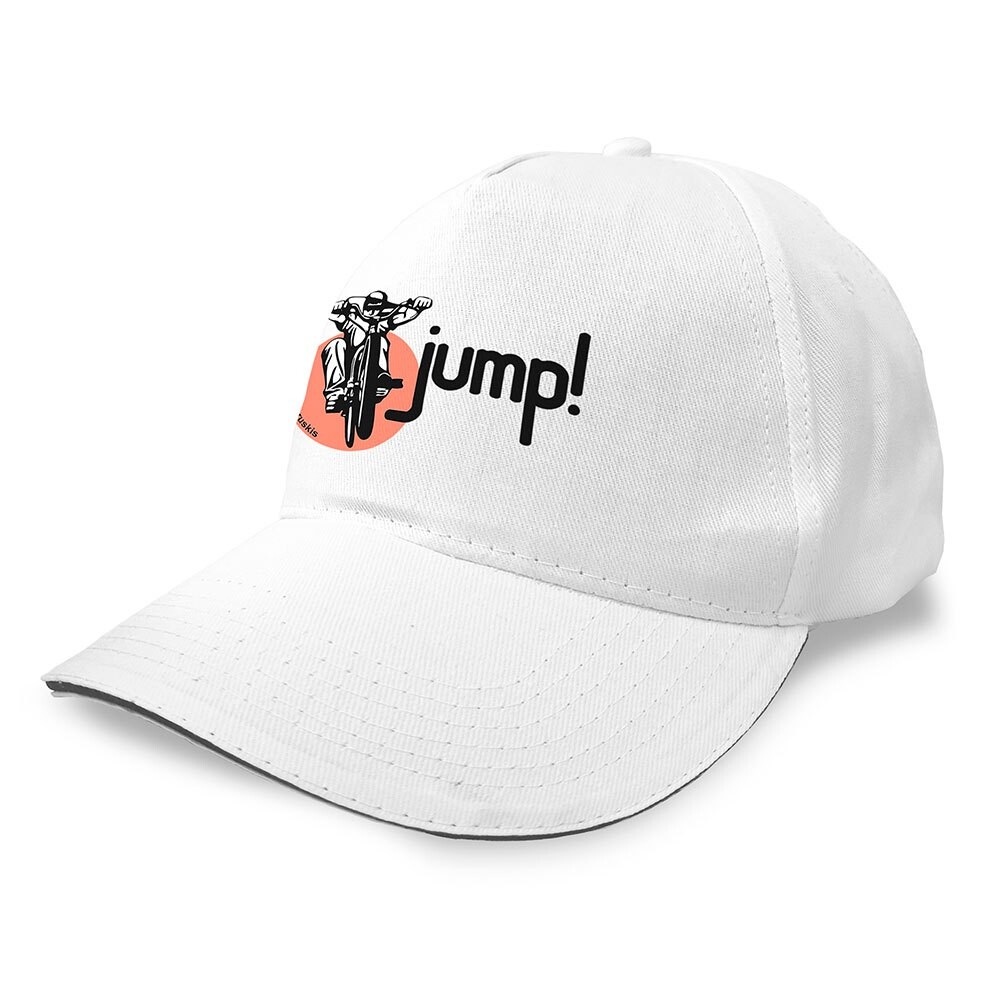 

Бейсболка Kruskis Jump, белый