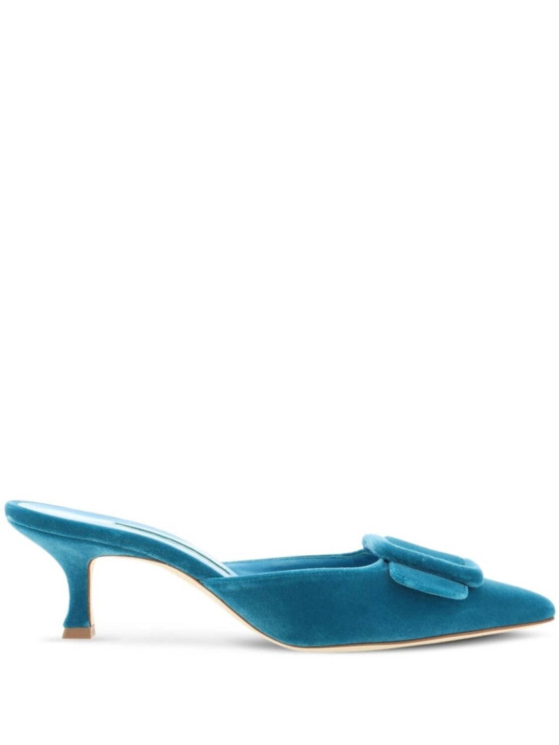 

Manolo Blahnik 50-мм мюли Maysale, синий