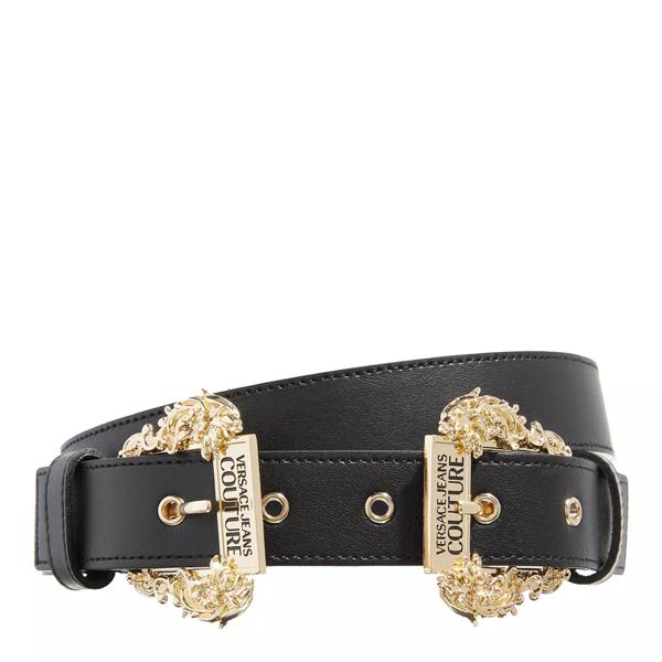 Ремень cintura belt Versace Jeans Couture, черный ремень cintura belt versace jeans couture белый