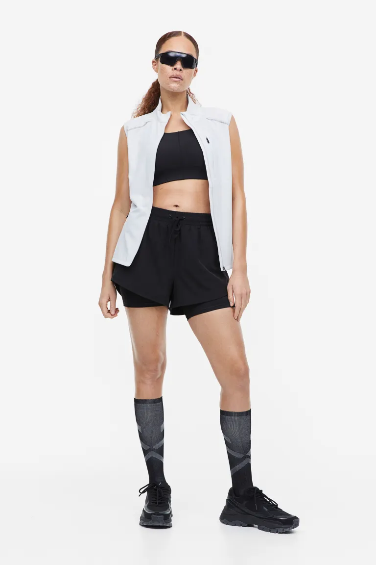 

Жилет для бега drymove H&M, серый