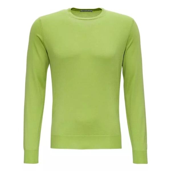 

Футболка long sleeved wool and silk sweater Gaudenzi, зеленый