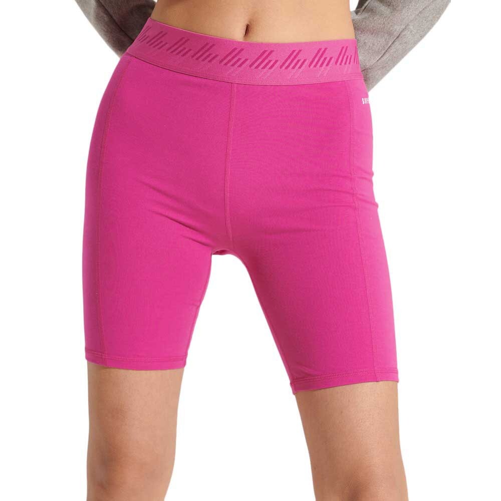 

Шорты Superdry Essential Cycle, розовый