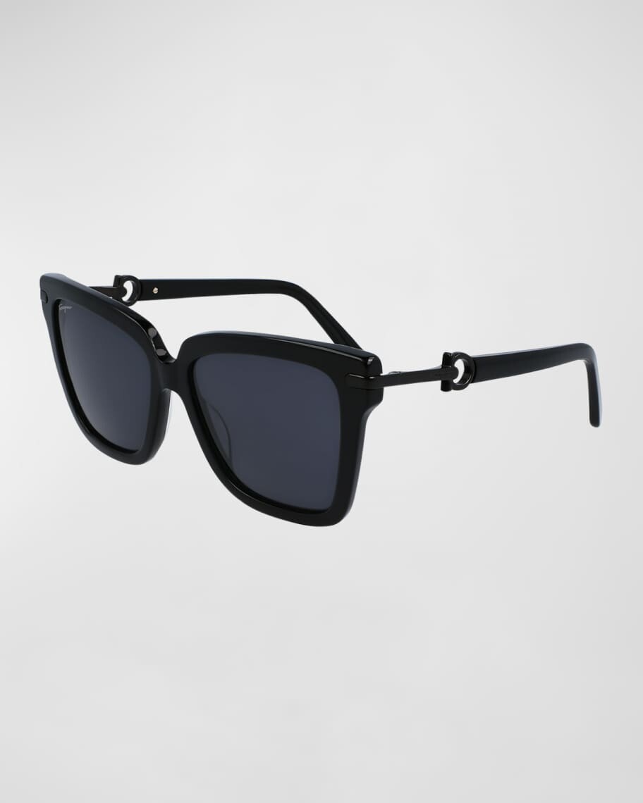 

Солнцезащитные очки Gancini Square из ацетата Ferragamo