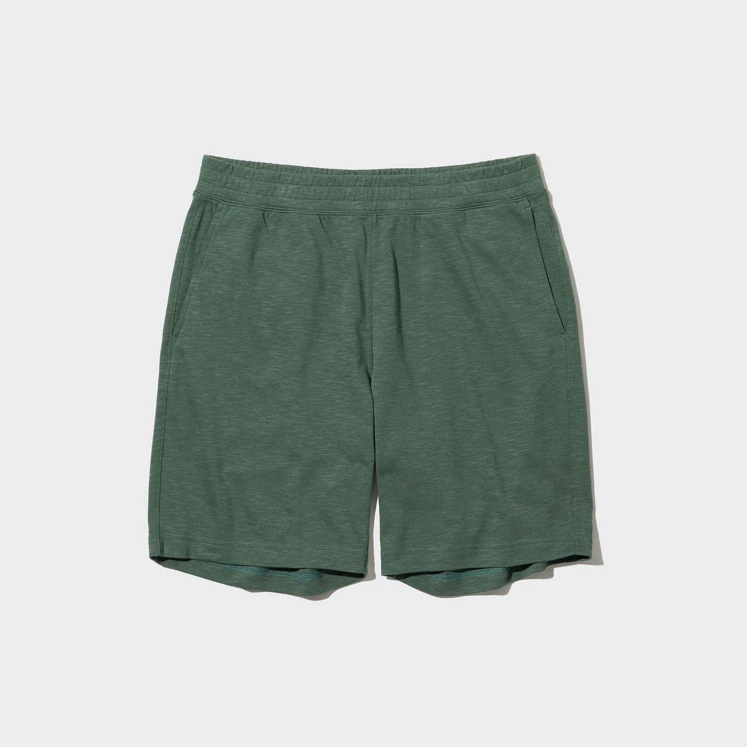 

Хлопковые шорты airism relax UNIQLO, зеленый