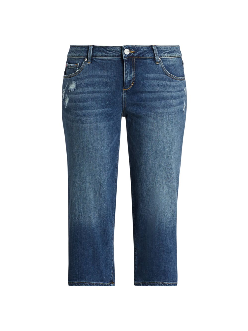Широкие укороченные джинсы со средней посадкой Slink Jeans, Plus Size, синий джинсы бойфренды kennedi со средней посадкой slink jeans plus size цвет kennedi