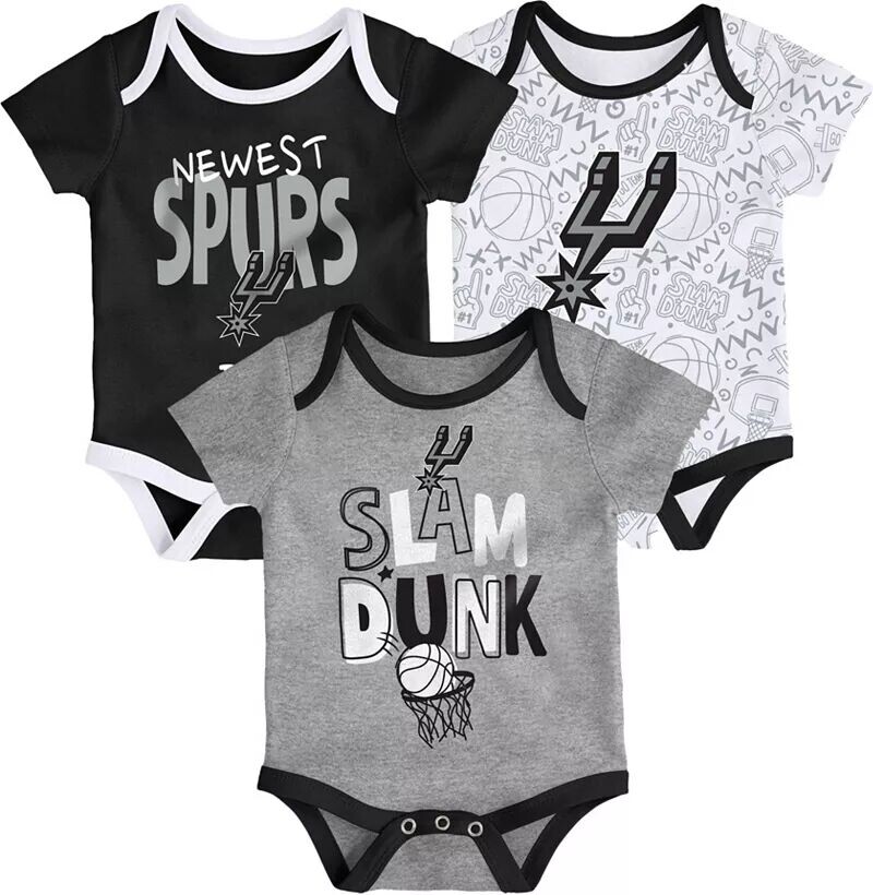 

Комплект боди Outerstuff Infant San Antonio Spurs из 3 предметов Creeper