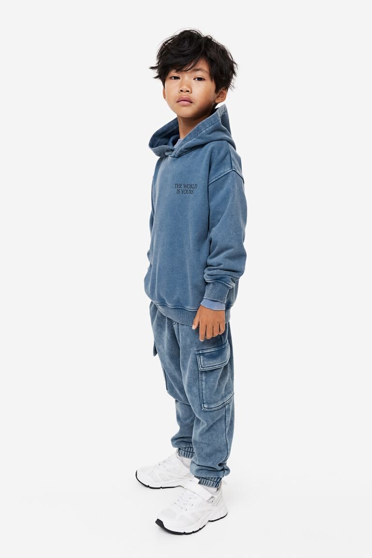 

Брюки-карго с эффектом потертости H&M