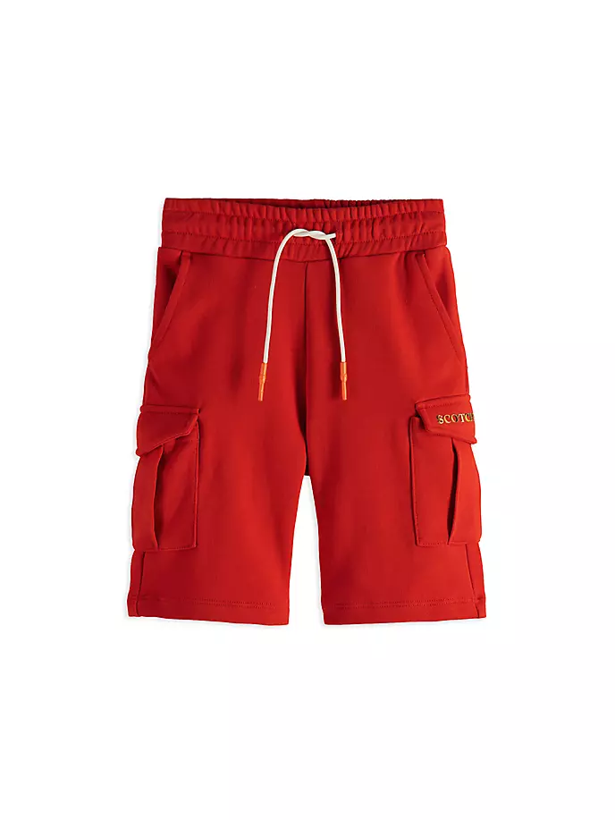 Спортивные шорты-карго для маленьких мальчиков и мальчиков Scotch & Soda, красный