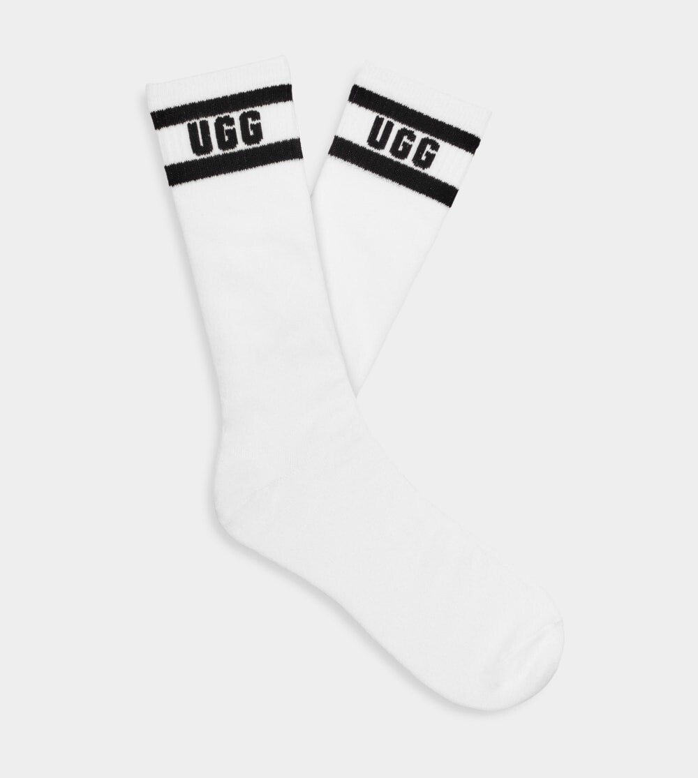 

Носки Lathan Logo Crew Sock UGG, белый