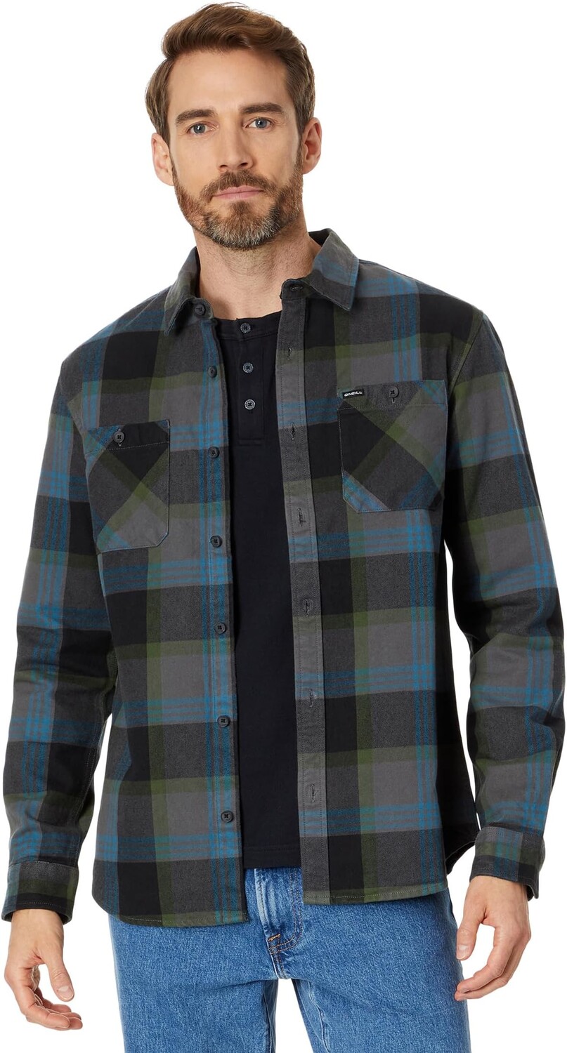 

Рубашка Landmarked Heavyweight Long Sleeve Flannel O'Neill, черный