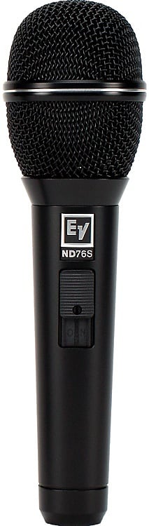 Динамический вокальный микрофон Electro-Voice ND76S Cardioid Dynamic Vocal Microphone with On/Off Switch electro voice re420 конденсаторные микрофоны