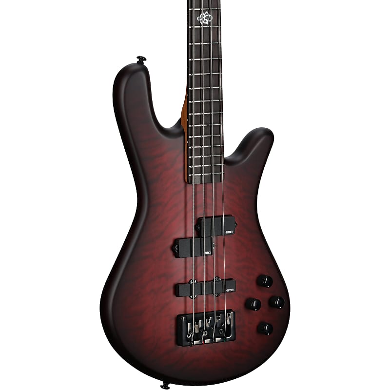 цена Басс гитара Spector NS Pulse II Electric Bass, Black Cherry Matte