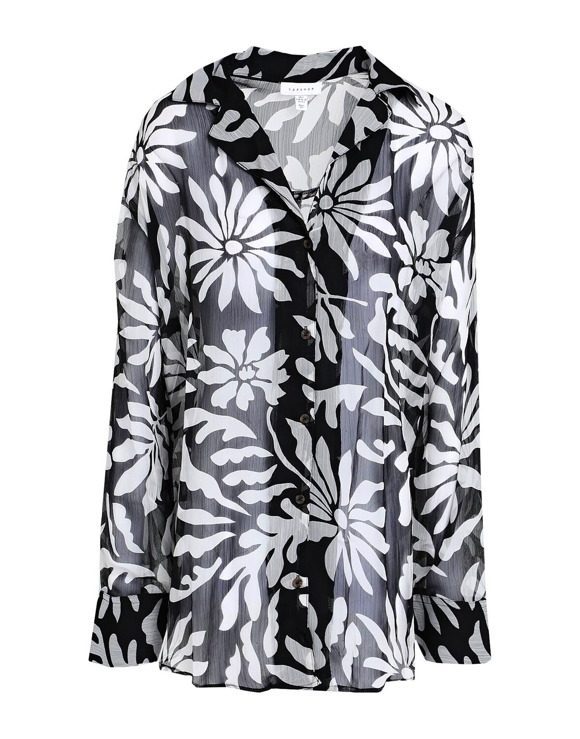 

Рубашка Topshop, черный