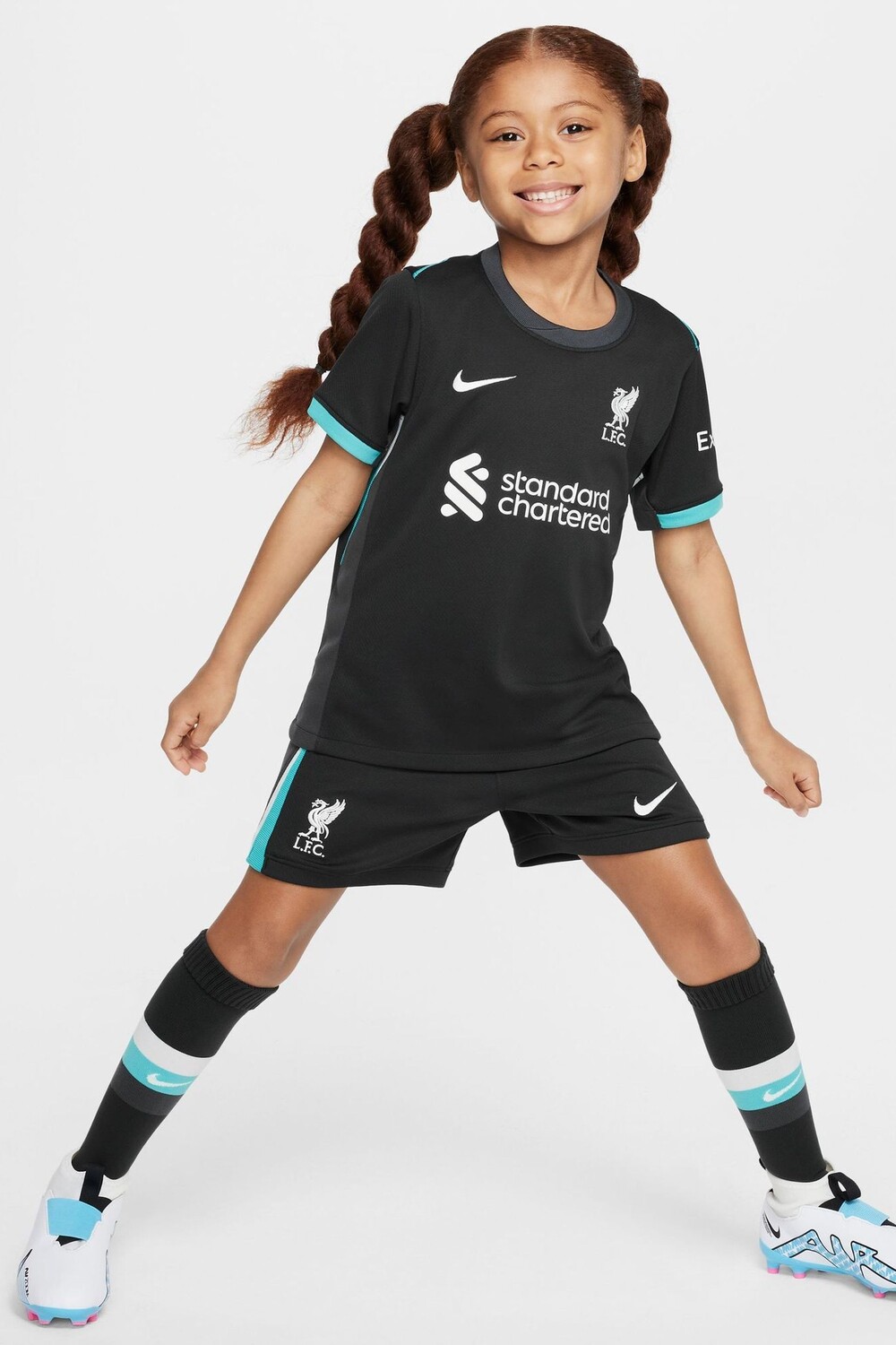 

Футбольная форма Liverpool fc 24/25 из 3 предметов Nike, черный