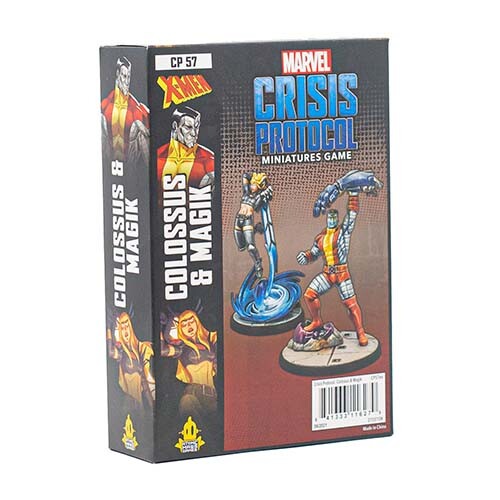 

Фигурки Marvel Crisis Protocol: Colossus And Magik Fantasy Flight Games