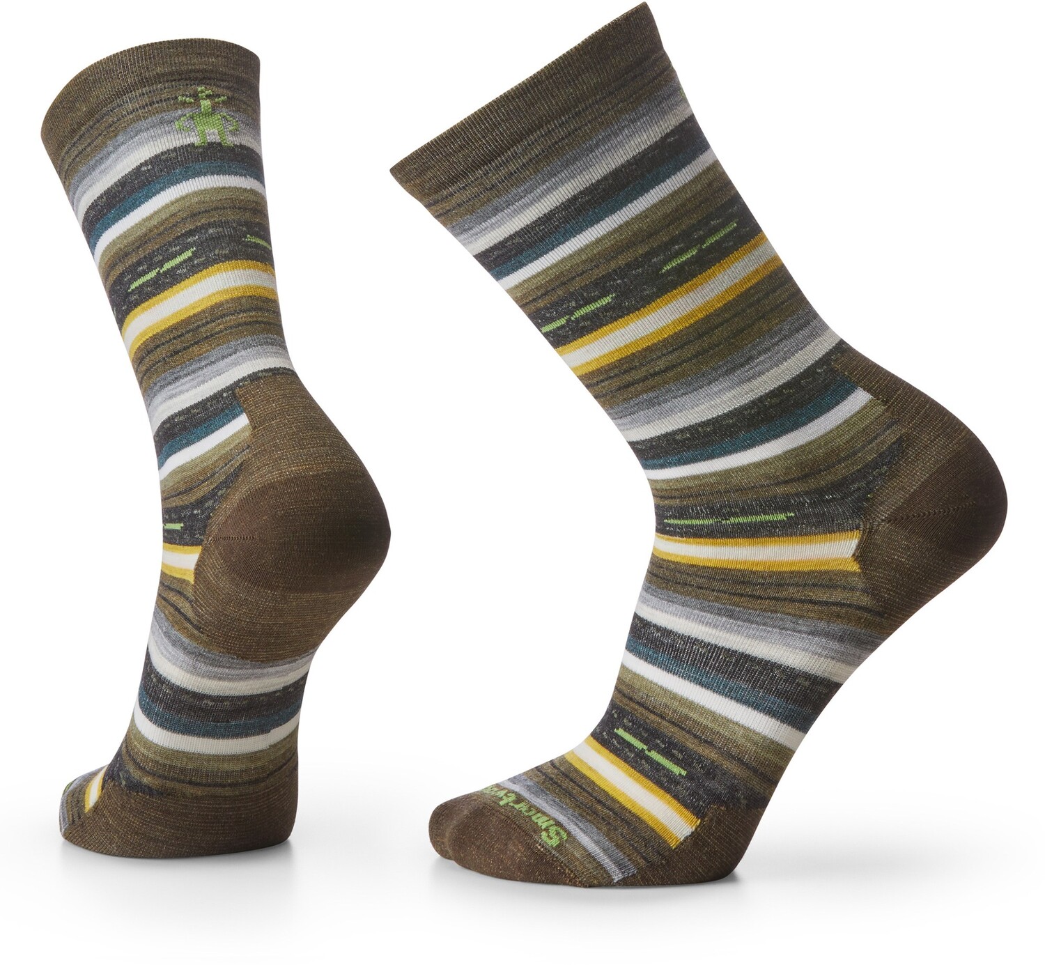 

Повседневные носки Margarita Crew Smartwool, зеленый