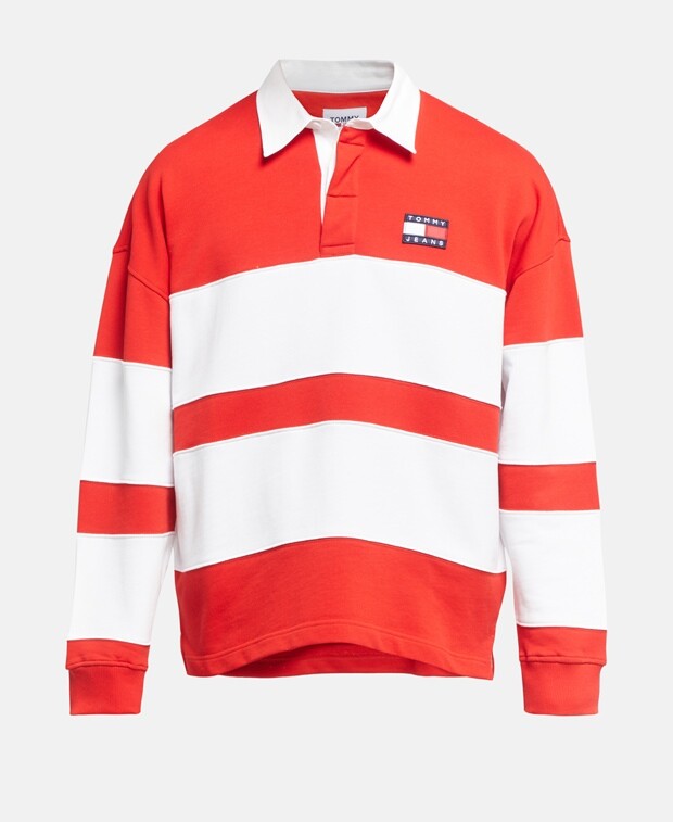 

Топ с длинными рукавами Tommy Jeans, красный