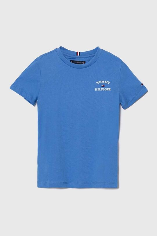 

Хлопковая футболка для детей Tommy Hilfiger, синий