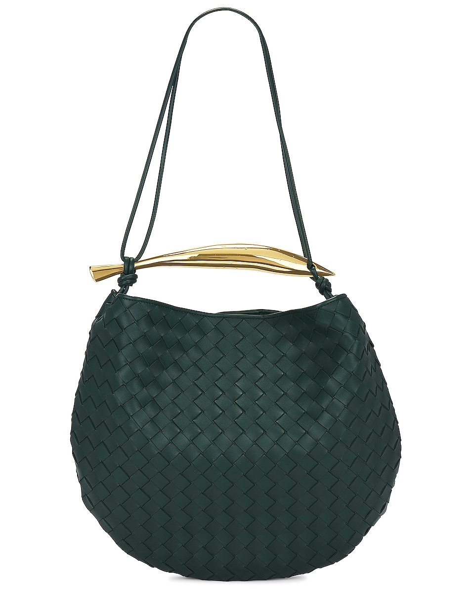 Сумка кросс-боди Bottega Veneta Sardine, цвет Emerald Green сумка кросс боди bottega veneta mini sardine фиолетовый