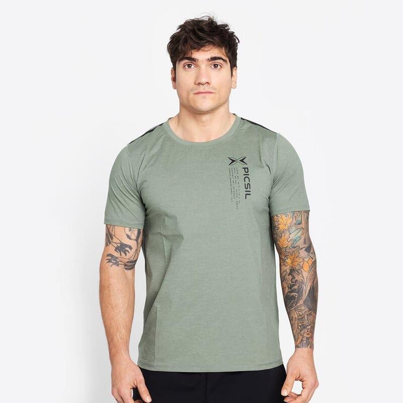 цена Мужская футболка премиум-класса PICSIL, цвет verde