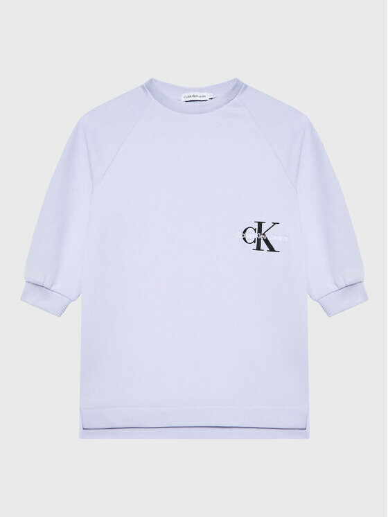 

Трикотажное платье обычного кроя Calvin Klein, фиолетовый