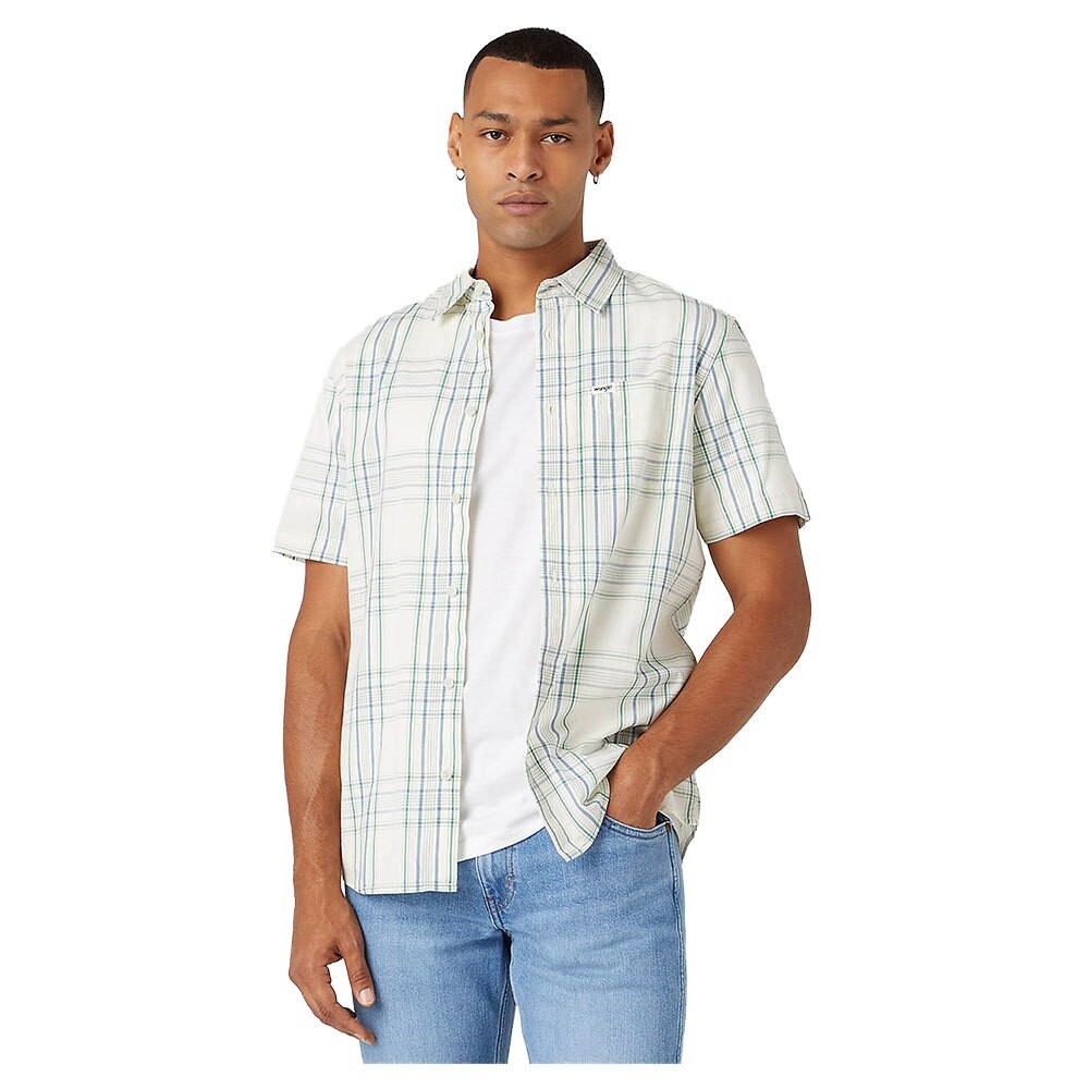 

Рубашка с коротким рукавом Wrangler 1 Pocket Regular Fit, белый