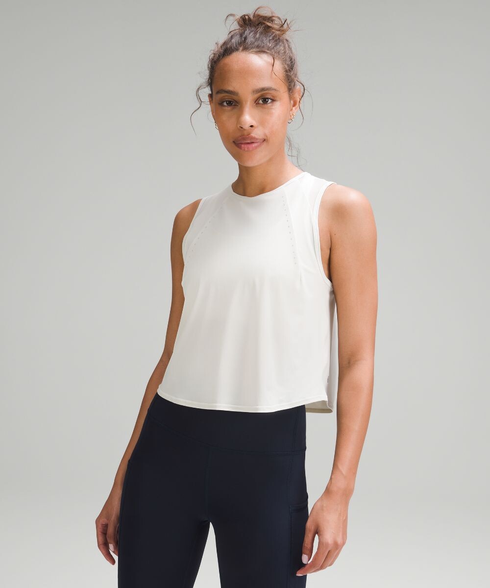 

Укороченная майка Sculpt Lululemon, белый