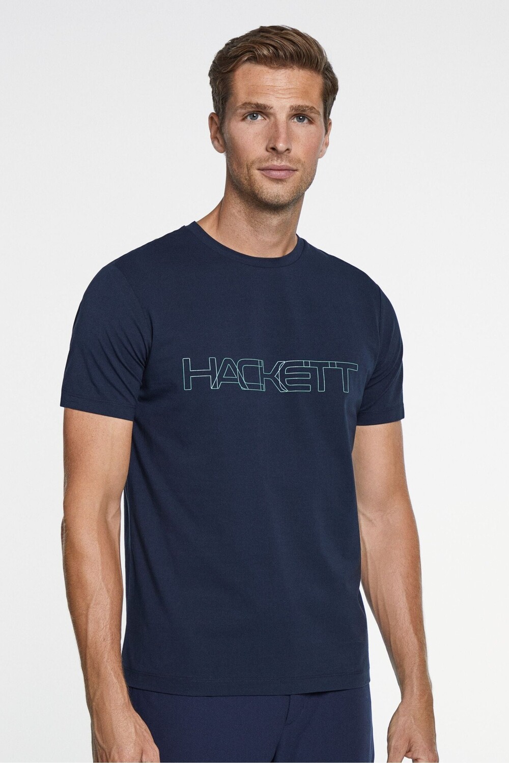 

Синяя мужская футболка Лондон Hackett, синий