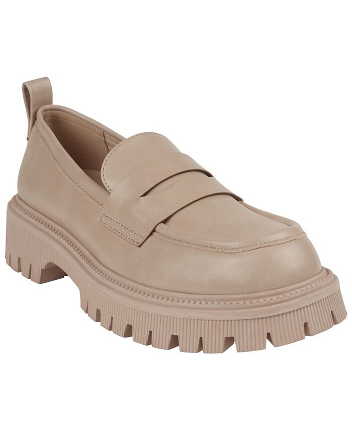 

Женские лоферы на платформе без шнуровки Sugar Candies GC Shoes, тан/бежевый
