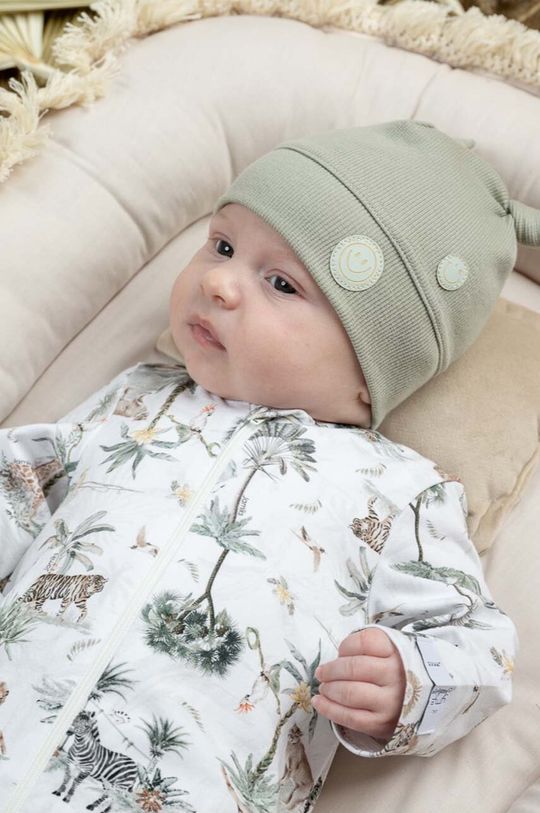КОПЕР детская шапка Jamiks, зеленый вязаная детская шапка унисекс плетеная шерстяная детская шапка вязаная шапочка вязаная крючком шапка для малышей шапка для новорожденны
