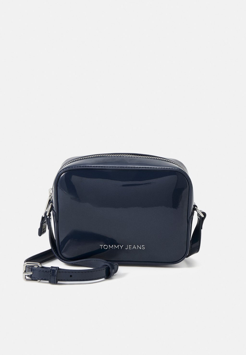 Сумка Tommy Jeans ПАТЕНТ MUST CAMERA BAG, цвет dark night navy