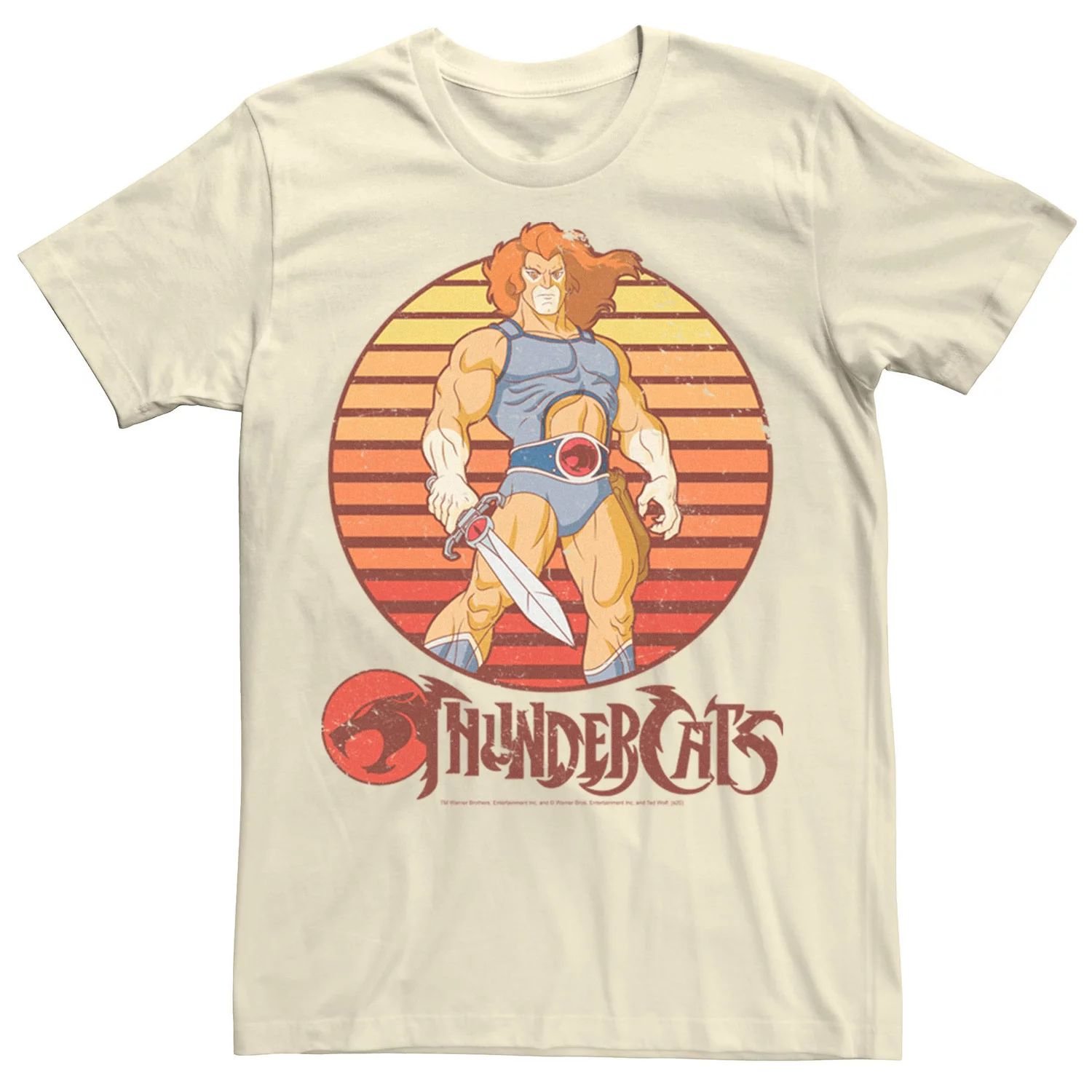 

Мужская футболка ThunderCats Lion-O Retro Sunset Licensed Character