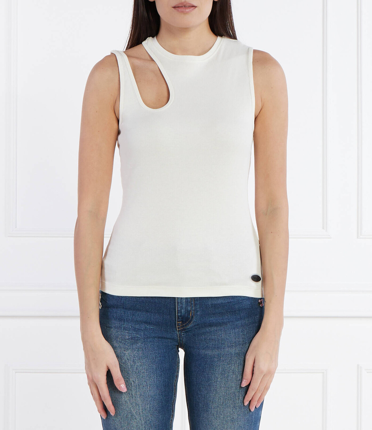 

Топ Desigual Slim Fit, белый