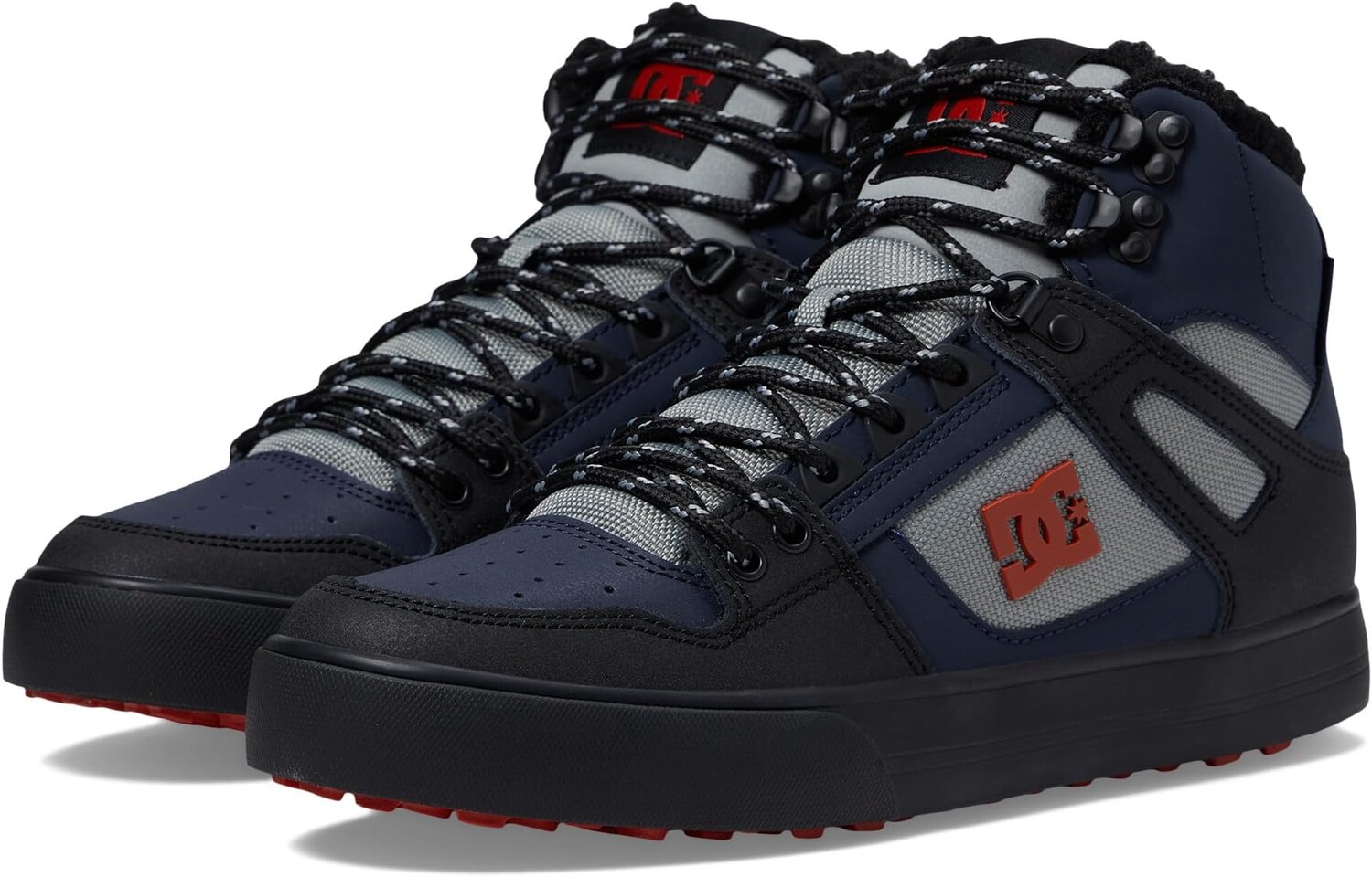 

Кроссовки Pure High-Top WC WNT DC, цвет Navy/Black