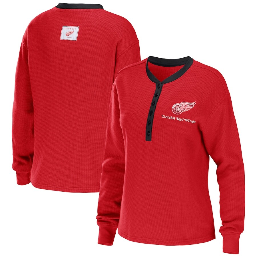 

Футболка с длинным рукавом WEAR by Erin Andrews Detroit Red Wings, красный
