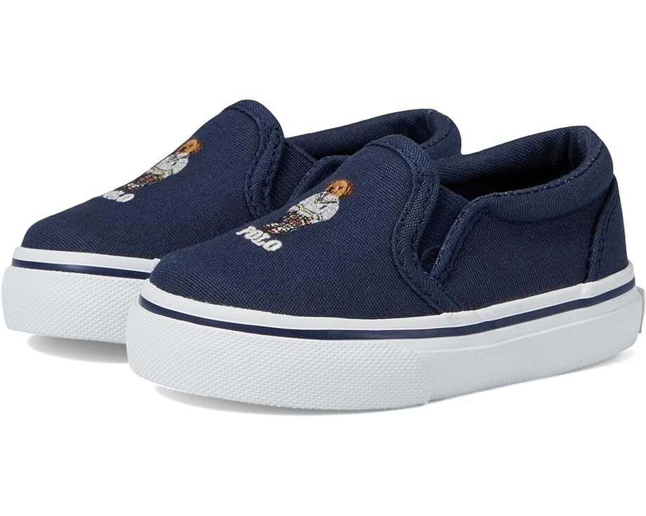 

Кроссовки Polo Ralph Lauren Keaton Slip-On Bear, цвет Navy Canvas/Preppy Bear