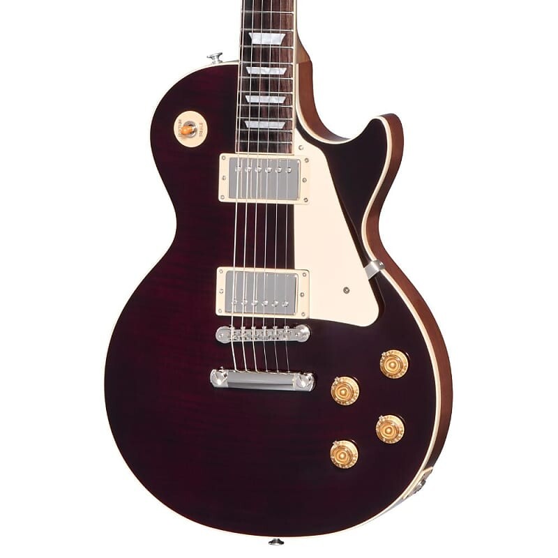 

Электрогитара Gibson Les Paul Standard 50s Figured Top - Translucent Oxblood