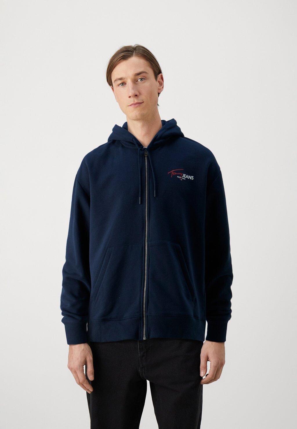 

Толстовка на молнии Tommy Jeans, темно-синий