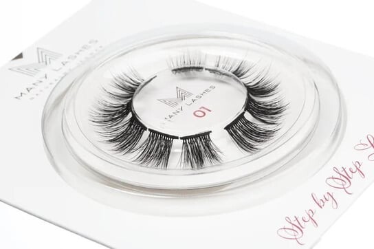 

Набор мини-лент для ресниц 01, 10 шт. Manybeauty, Step by Step Lashes