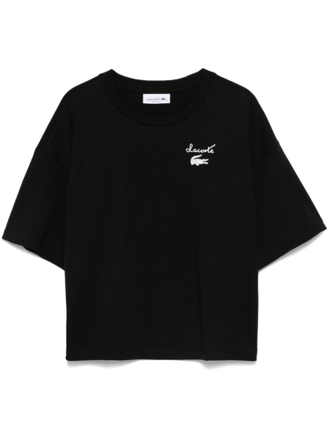 

Футболка с логотипом Lacoste, черный