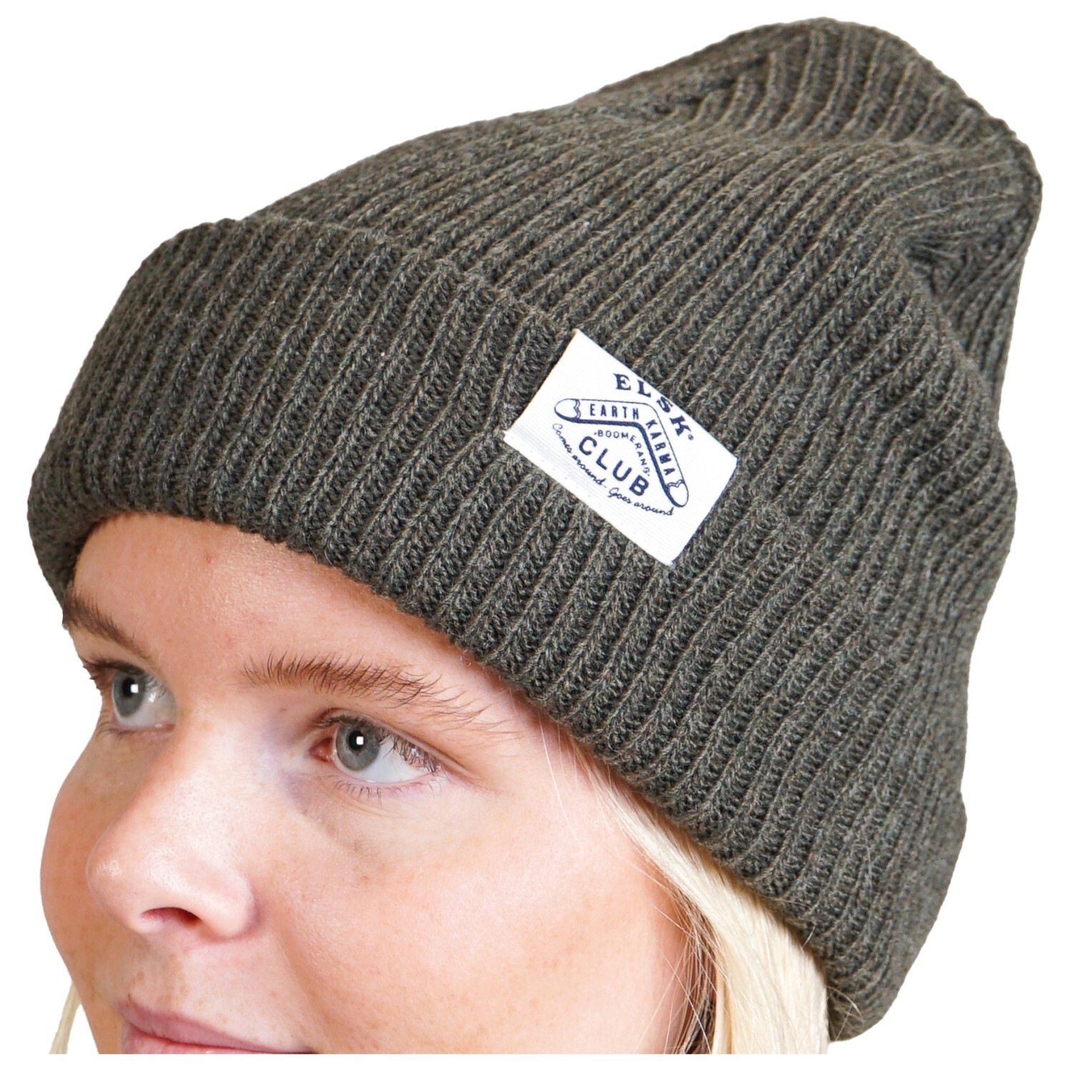 

Кепка Elsk Boomerang Beanie, цвет Dark Green