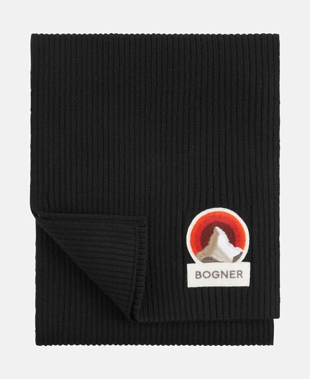 

Шарф Bogner, черный
