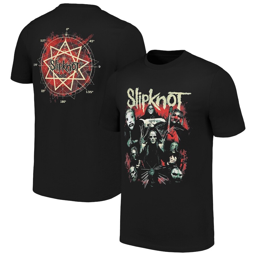

Футболка с коротким рукавом Rock Off Slipknot, черный