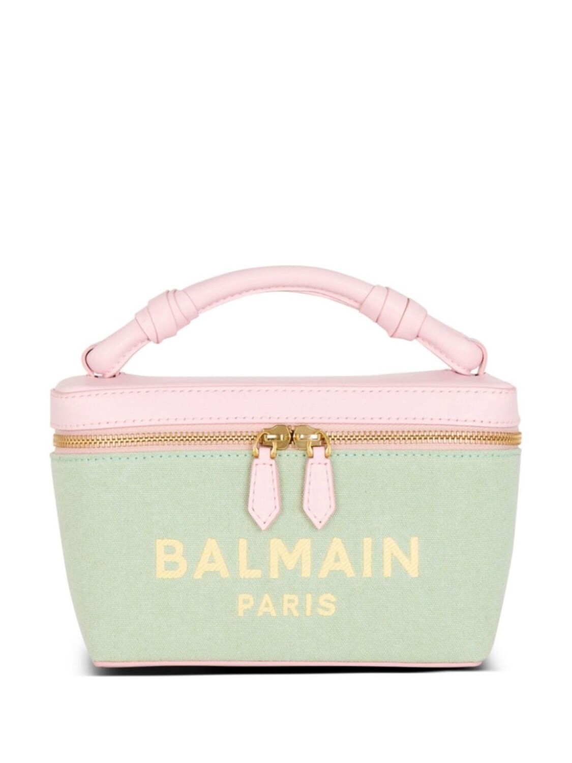 

Balmain сумка-тоут из холста B-Army, зеленый