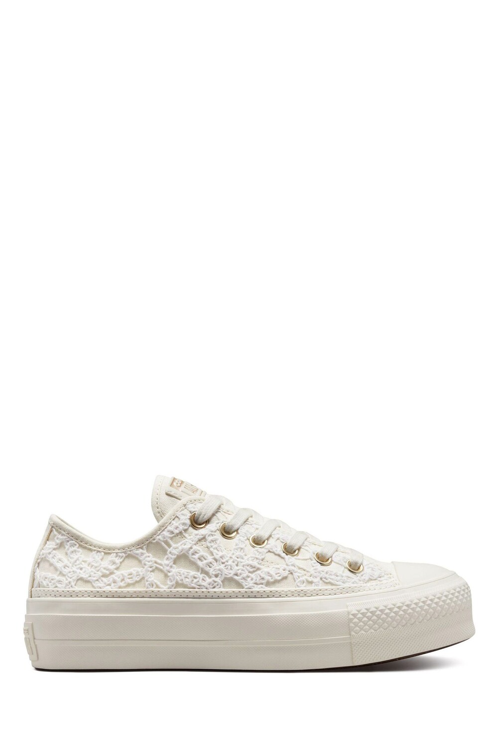 

Поднимите спортивную обувь на платформу Converse, белый