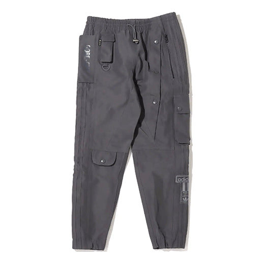 Спортивные штаны Men's adidas originals Solid Color Multiple Pockets Casual Sports Pants/Trousers/Joggers Gray, мультиколор